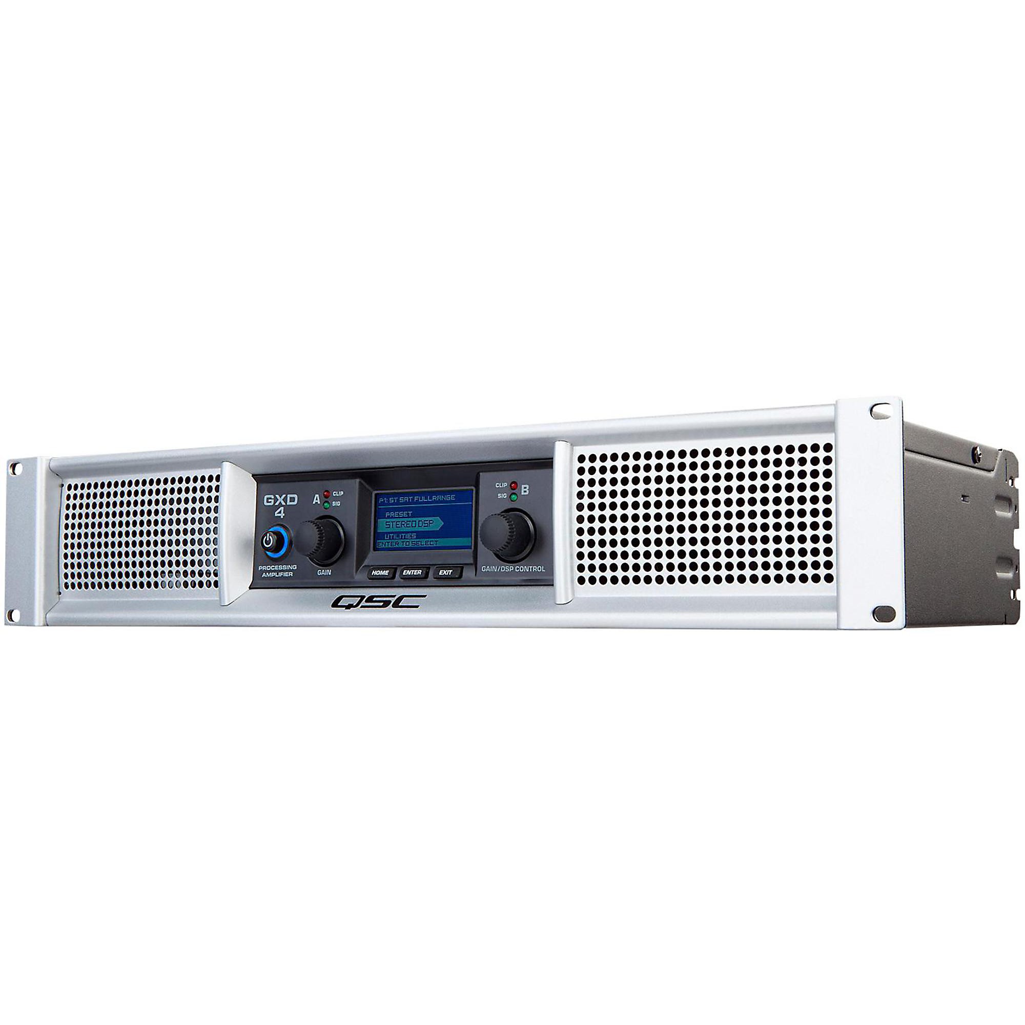 QSC GXD4 パワーアンプ GXD 4 Professional Power Amplifier