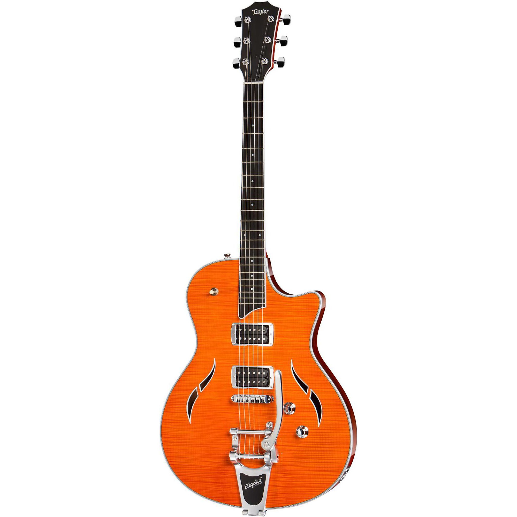 Taylor T3/B Semi-Hollowbody with Bigsby Electric Guitar Orange