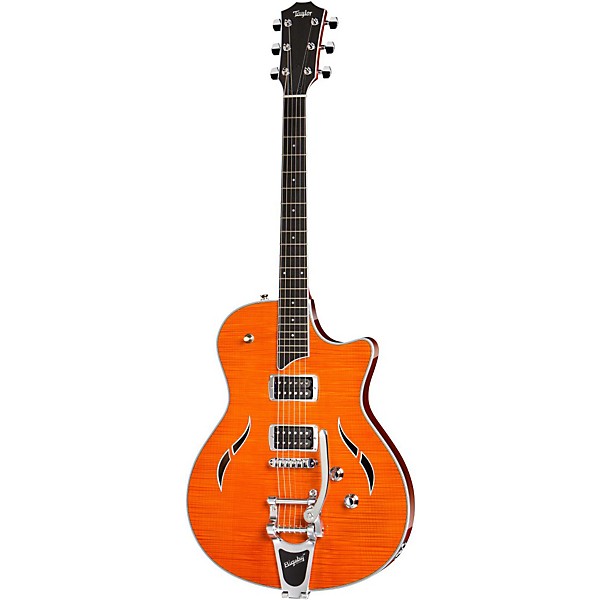 Taylor T3/B Semi-Hollowbody with Bigsby Electric Guitar Orange
