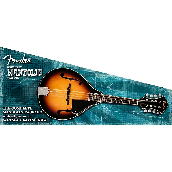 Fender Concert Tone Mandolin Pack Vintage Sunburst