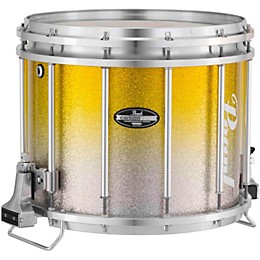 Pearl Championship CarbonCore Varsity FFX Marching Snare Drum Fade Top Finish 13 x 11 in. Yellow Silver #965