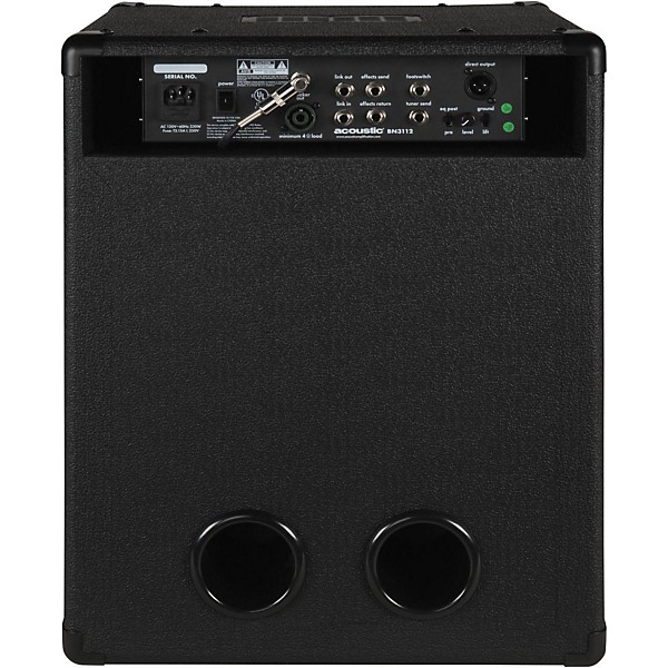 Acoustic BN3112 300W 1x12 Compact Neodymium Bass Combo Amp