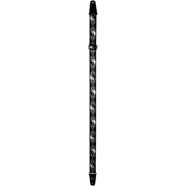 Rock Steady Poly Guitar Strap With Yin & Yang