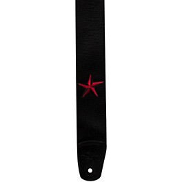 Rock Steady Red Star Guitar Strap