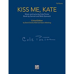 Alfred Kiss Me, Kate - Full Orchestral Score (Case Bound)