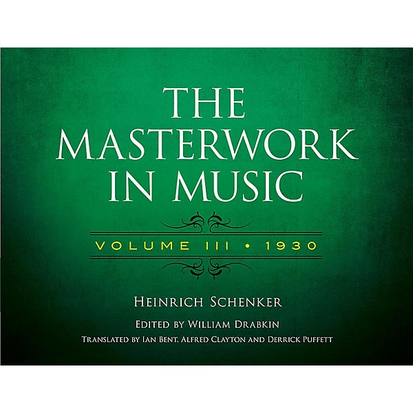 Alfred The Masterwork in Music, Volume III 1930 - Volume III 1930