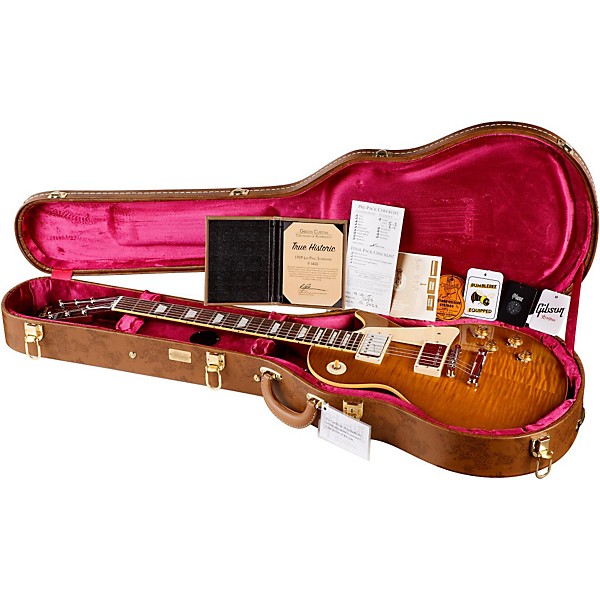 Gibson Custom True Historic 1959 Les Paul Reissue Electric Guitar Vintage Lemon Burst