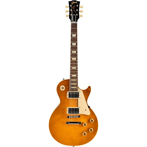 Gibson Custom True Historic 1958 Les Paul Reissue Electric Guitar Vintage Lemon Burst