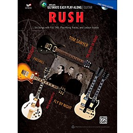Alfred Ultimate Easy Guitar Play-Along: Rush - Easy Guitar TAB Songbook & DVD