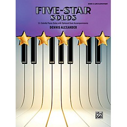 Alfred Five-Star Solos, Book 3 - Late Elementary