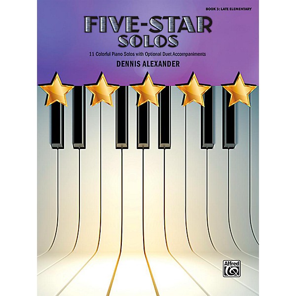 Alfred Five-Star Solos, Book 3 - Late Elementary