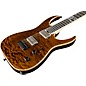 Open Box Jackson USA Signature Model Misha Mansoor Juggernaut "BULB" HT6 Electric Guitar Level 2 Amber Tiger Eye 190839317568