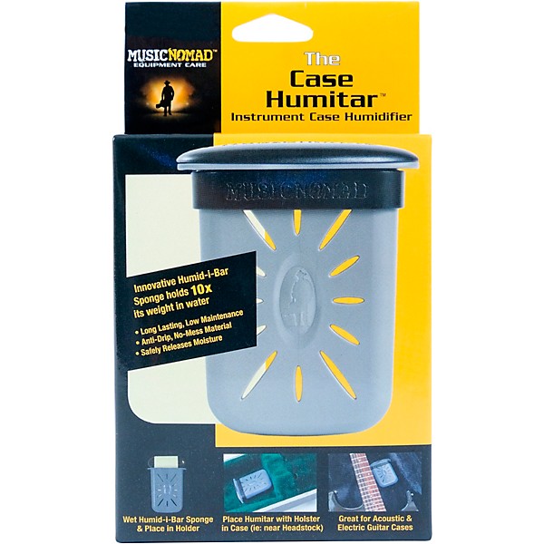 Music Nomad The Case Humitar - Instrument Case Humidifier with Case Holster
