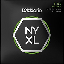 D'Addario NYXL1156 Medium Top/Extra Heavy Bottom Electric Guitar Strings