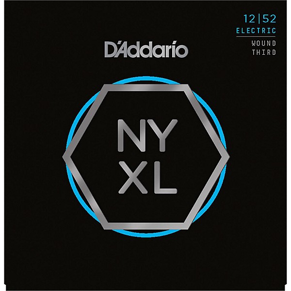 D'Addario NYXL1252W Light Electric Guitar Strings