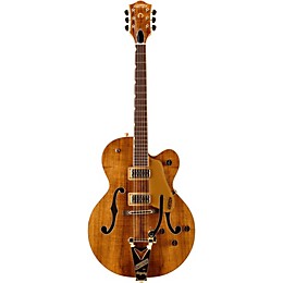 Gretsch Guitars G6120T-KOA-LTD15 Nashville Hollow Body Limited Edition Electric Guitar Flame Koa