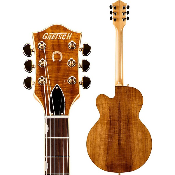 Gretsch Guitars G6120T-KOA-LTD15 Nashville Hollow Body Limited Edition Electric Guitar Flame Koa