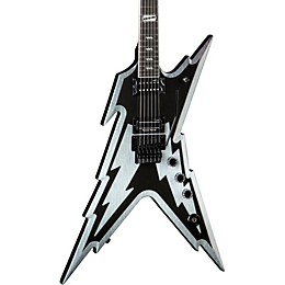 Dean Signature Series Dime Razorbolt Electric Guitar Black Silver