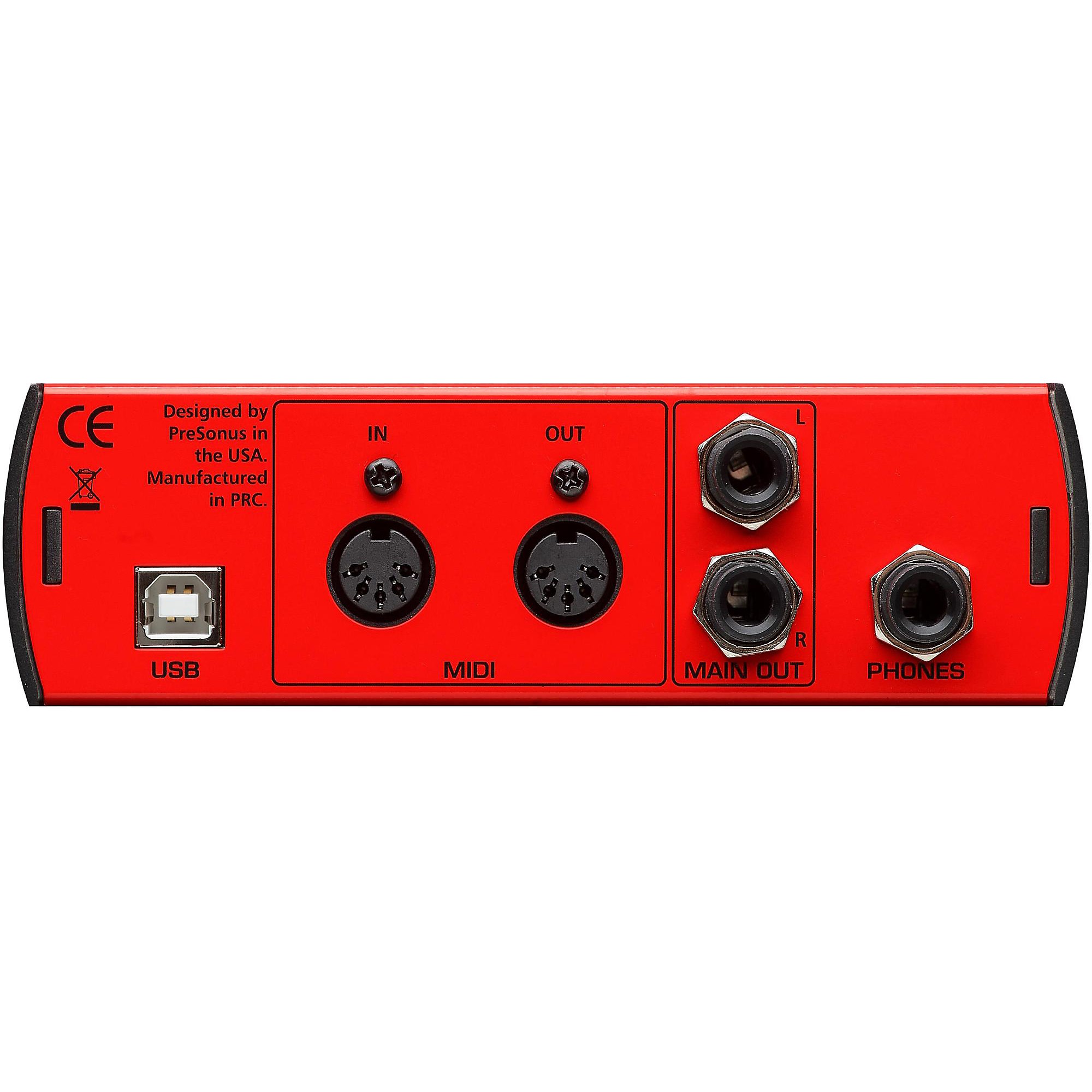 Open Box PreSonus AudioBox USB - Red | Guitar Center