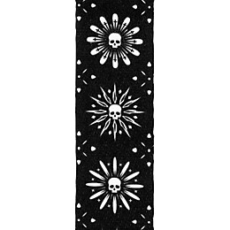 D'Addario Planet Waves Skull Burst Guitar Strap