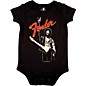Fender Jimi Hendrix Peace Sign Onesie Black 12-18 Month thumbnail