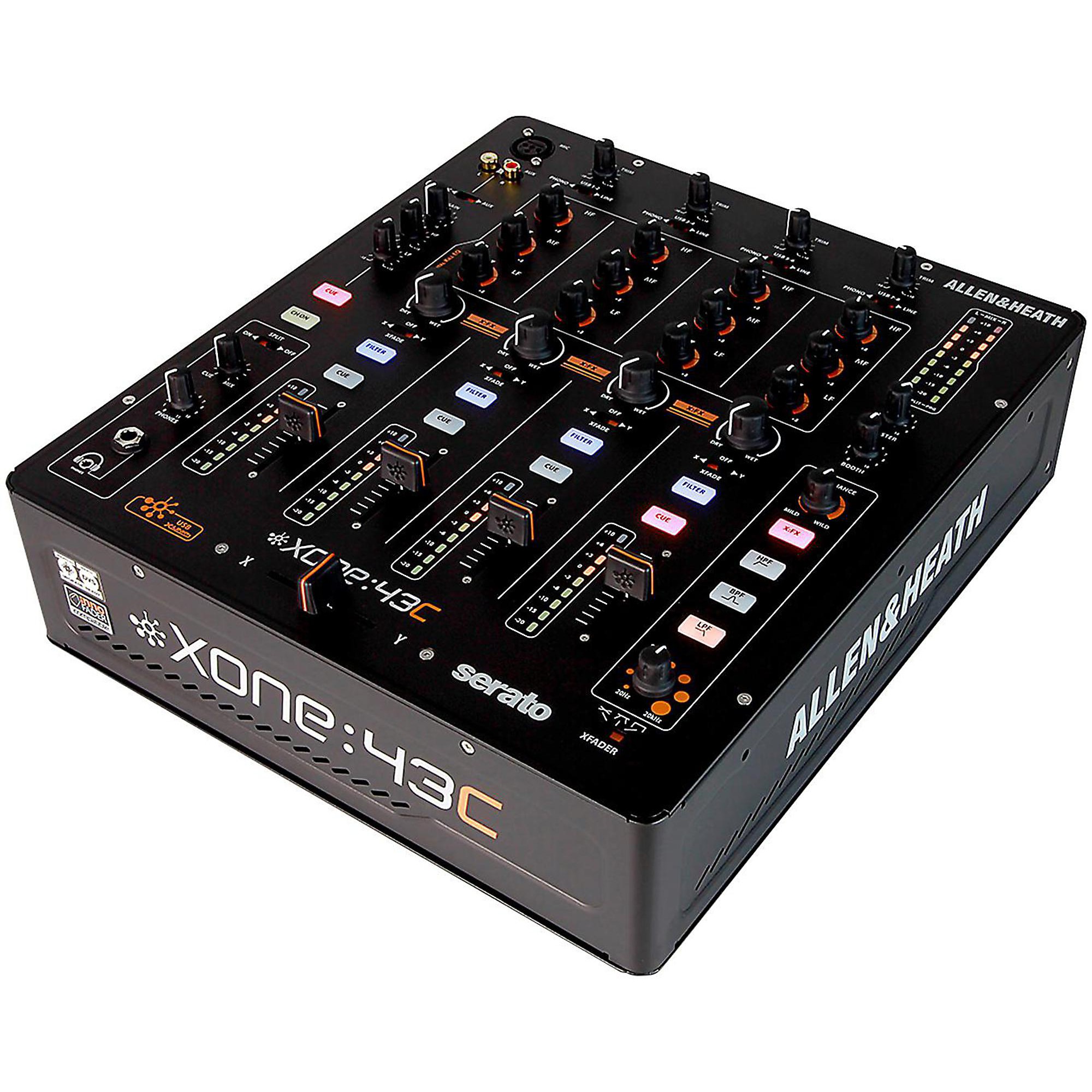 ALLEN&HEATH XONE:43C DJミキサー Allen & Heath Xone:43C DJ Mixer with Soundcard | Guitar Center