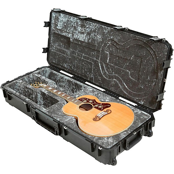 Open Box SKB iSeries Jumbo Acoustic Guitar Flight Case Level 1