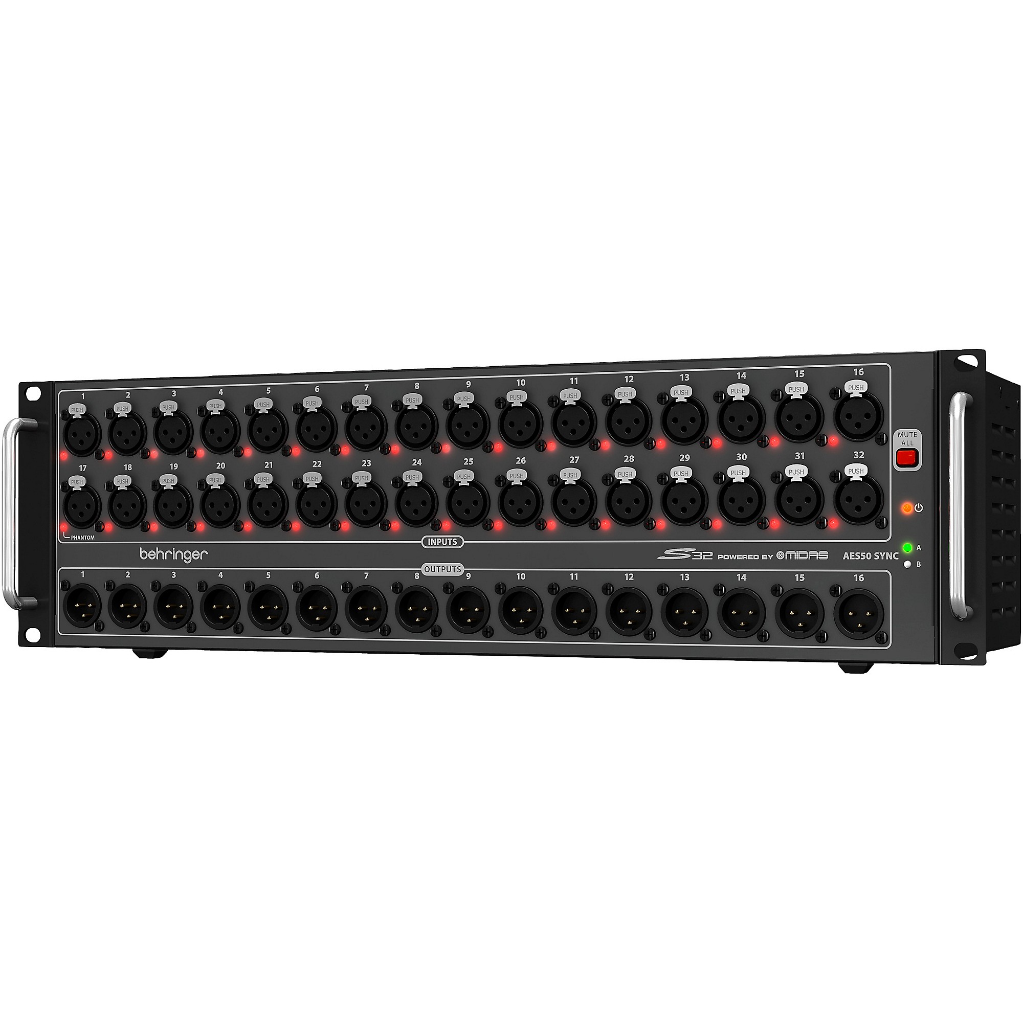 Behringer S32 32-Input Digital Stage Box | Guitar Center