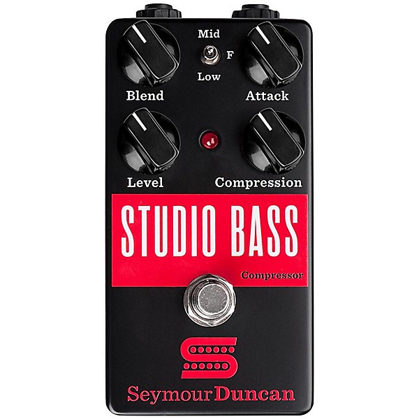 Open Box Seymour Duncan Studio Bass Compressor Effects Pedal Level 1