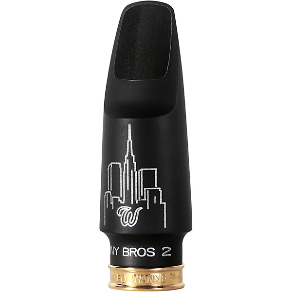 Open Box Theo Wanne New York Brothers 2 Alto Saxophone Mouthpiece Level 2 Size 8 190839708915