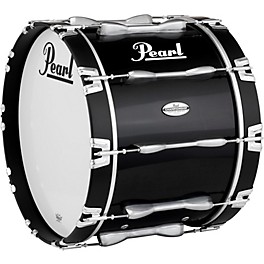 Pearl Championship Maple Marching Bass Drum 20x14 In... Pearl Championship Maple Marching Bass Drum 20x14 Inch Midnight Black