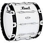 Pearl Championship Maple Marching Bass Drum 20x14 Inch Pure White thumbnail