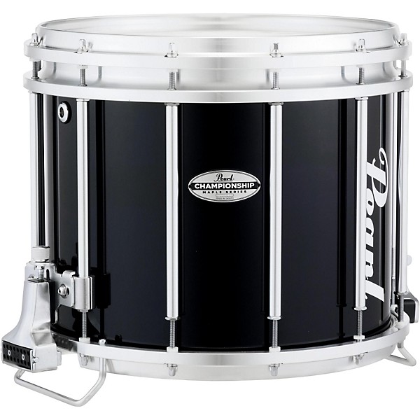Open Box Pearl Championship Maple FFX Marching Snare Drum Level 1 14 x 12 in. Midnight Black