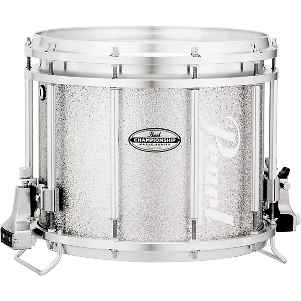 Pearl Championship Maple FFX Marching Snare Drum 13 x 11 in. Silver Sparkle