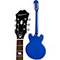 Open Box Epiphone Limited Edition Riviera Custom P93 Blue Royale Electric Guitar Level 1 Chicago Pearl