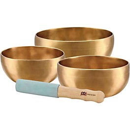 MEINL Sonic Energy 3-piece Un... MEINL Sonic Energy 3-piece Universal Singing Bowl Set With Resonant Mallet 4.5, 4.9, 5.5 in.