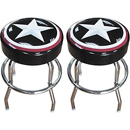 Road Runner Star Barstool 2-Pack 24 in.