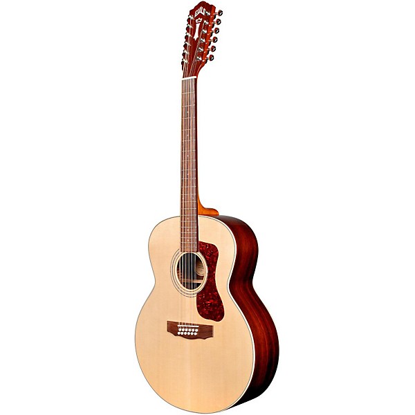 Open Box Guild F-1512E 12-String Acoustic-Electric Guitar Level 2 Natural 190839843784