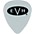 EVH Signature Series Picks (6 Pack) 0.60 mm Gray/Black EVH Signature Series Picks (6 Pack) 0.88 mm White/Black