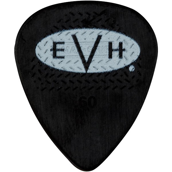 EVH Signature Series Picks (6 Pack) 0.60 mm Black/White