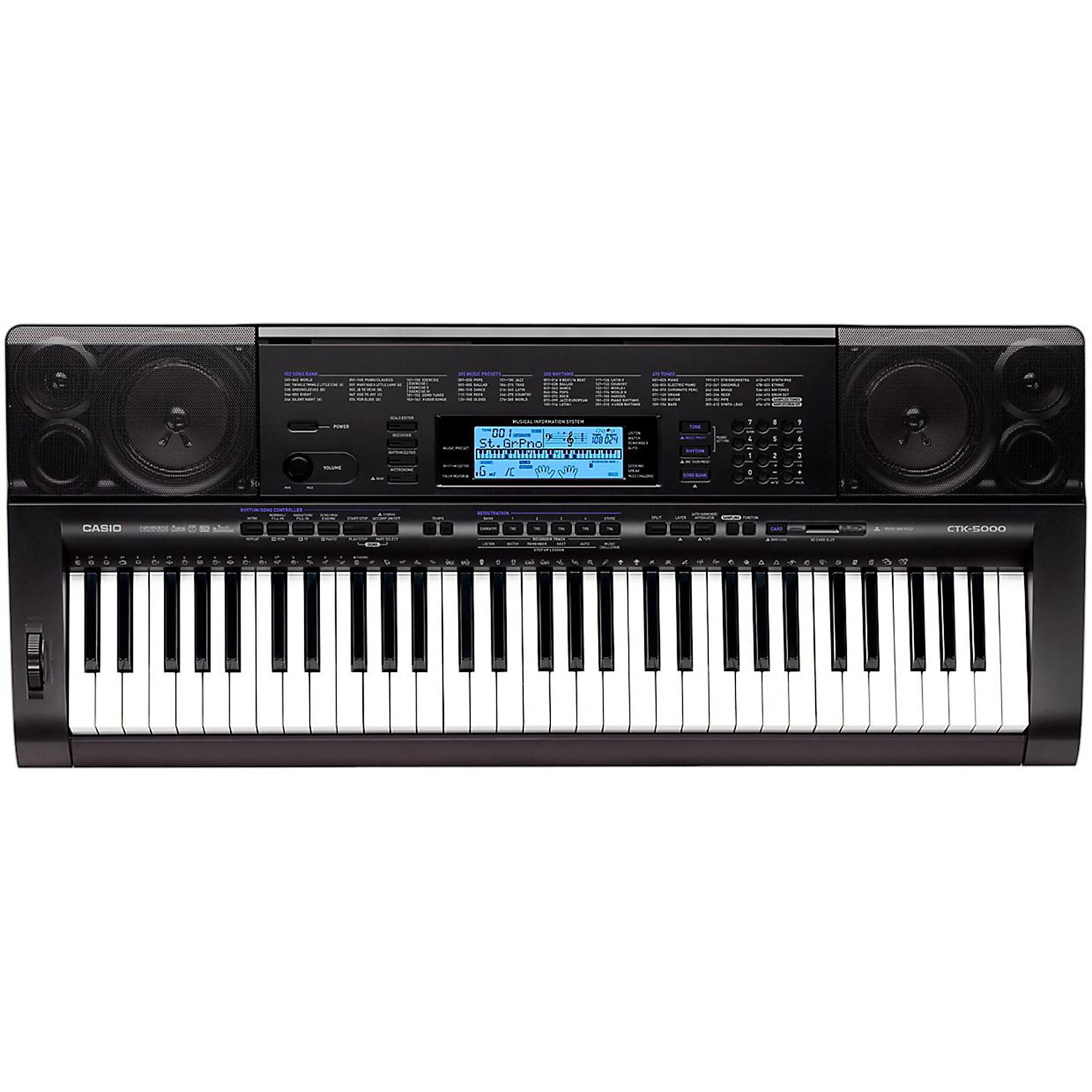 お譲り先が決まりました CASIO CTK－5000 Open Box Casio CTK-5000 Portable Keyboard with AD12 Adapter