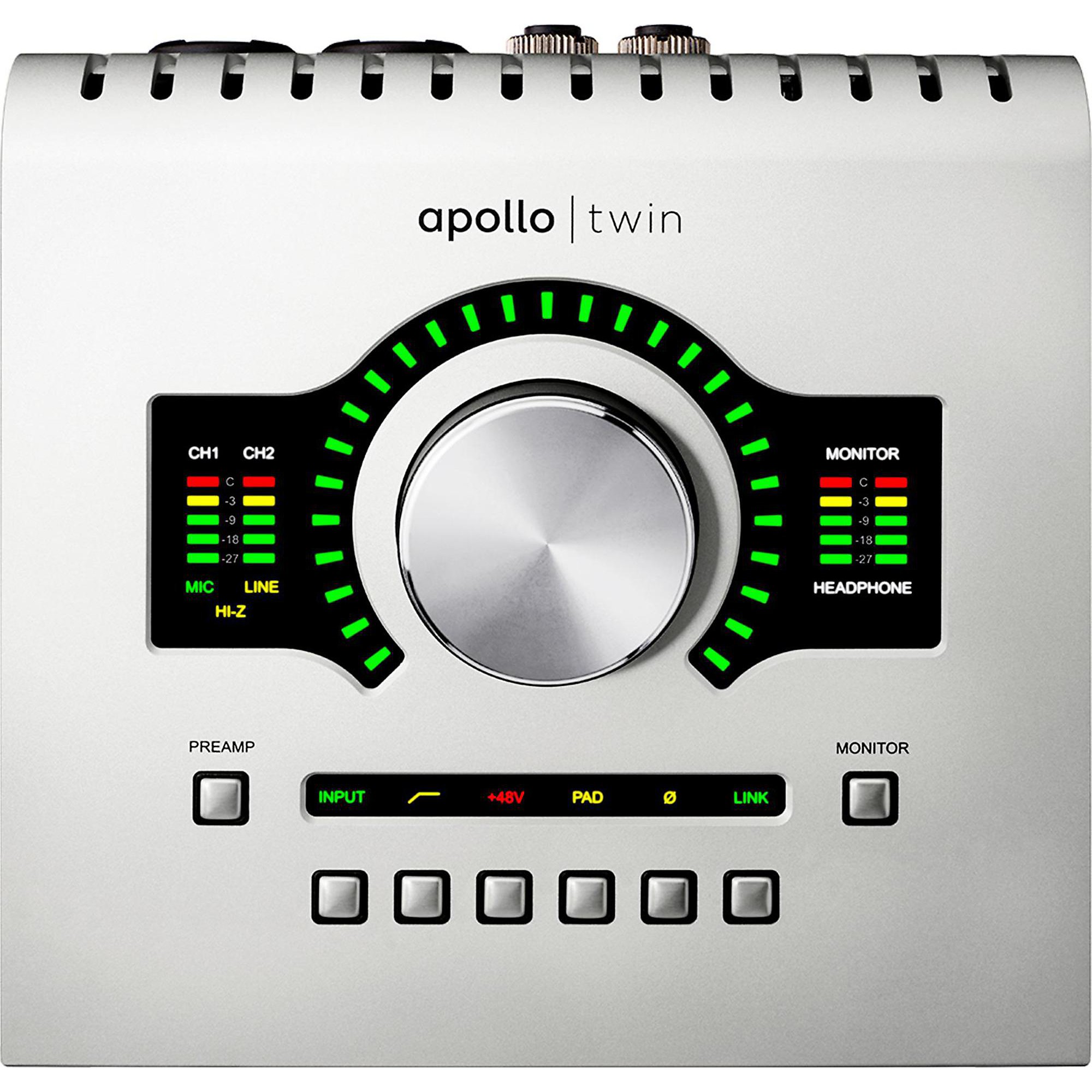 Universal Audio Apollo Twin USB With Realtime UAD Processing
