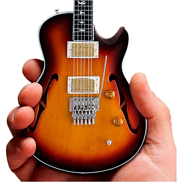 Axe Heaven Neal Schon Sunburst NS-15 PRS Miniature Guitar Replica Collectible