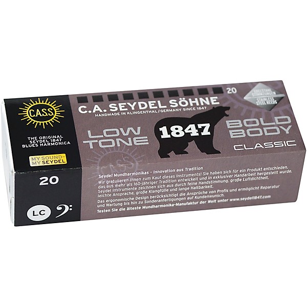 SEYDEL Blues Classic 1847 Harmonica Low Eb