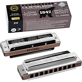 SEYDEL Blues Classic 1847 Harmonica Low G SEYDEL Blues Classic 1847 Harmonica Super Low E