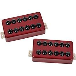 Seymour Duncan SH-8 Invader Humbucker Pickup Set - Bl... Seymour Duncan SH-8 Invader Humbucker Pickup Set - Black Crimson Red