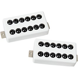 Seymour Duncan SH-8 Invader Humbucker Pickup Set - Bl... Seymour Duncan SH-8 Invader Humbucker Pickup Set - Black Frost White