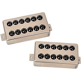 Seymour Duncan SH-8 Invader Humbucker Pickup Set - Black Raw Nickel