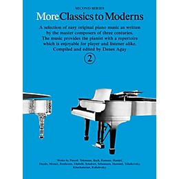 Music Sales More Classics To Moderns - Second Series Book 2