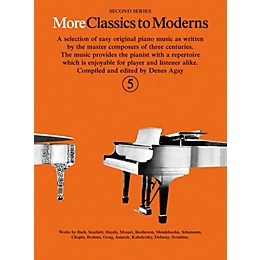 Music Sales More Classics To Moderns - Second Series Book 5